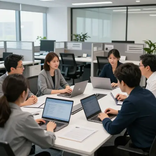 我建议在办公室开会。