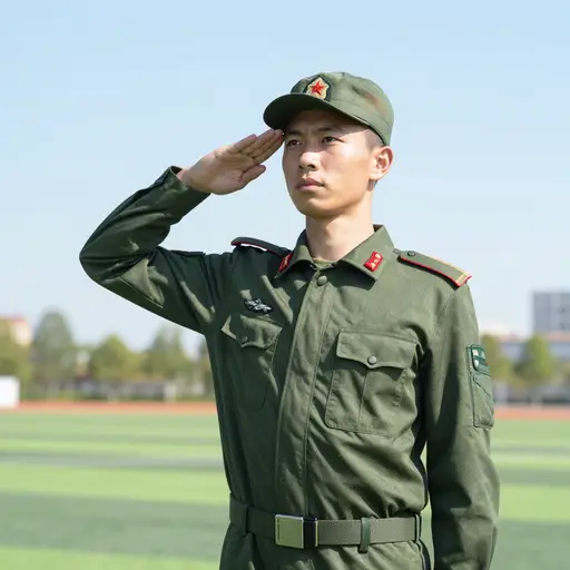 他决定毕业后在军队服役。