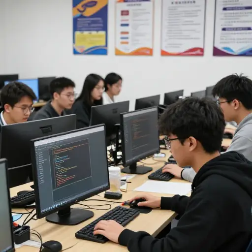 在学术领域中，计算机科学已成为学生中流行的学科。