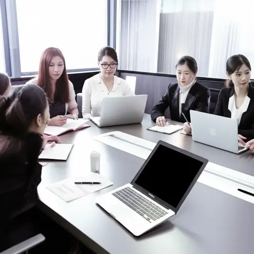 许多女商人参加了这次会议。