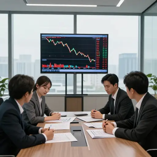 市场崩溃后，公司发现自己陷入了困境。