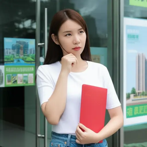 她决定把积蓄投入到房地产市场。