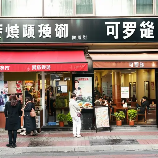 这家餐厅比那家更出名。