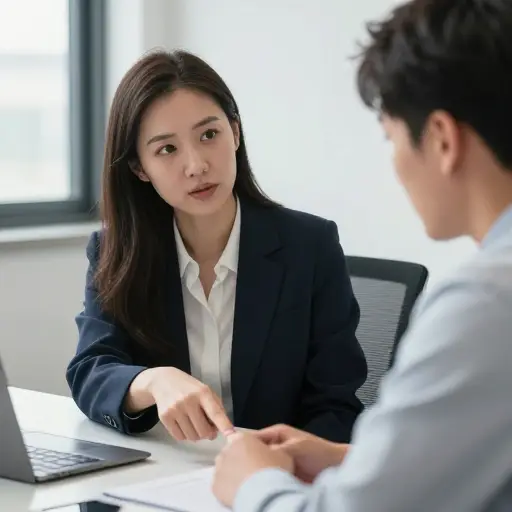 她就这个问题给了我口头警告。