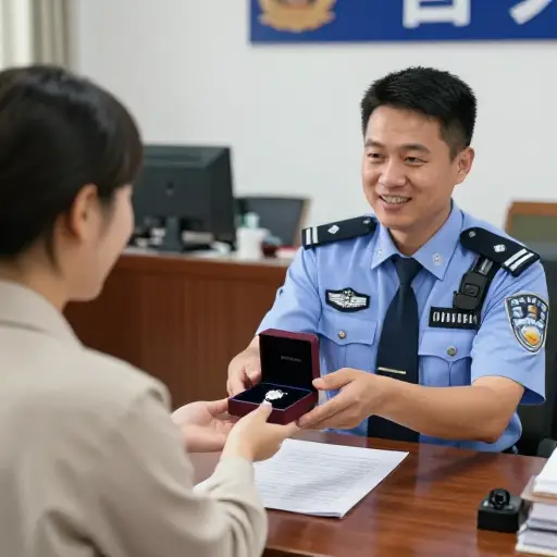 警方成功找回了被盗的珠宝。