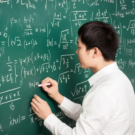 数学老师花了十分钟解这道难题。
