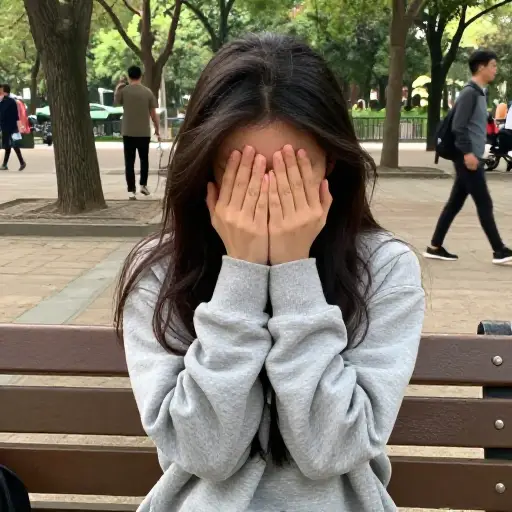 她是真的难过，还是只是在装模作样？