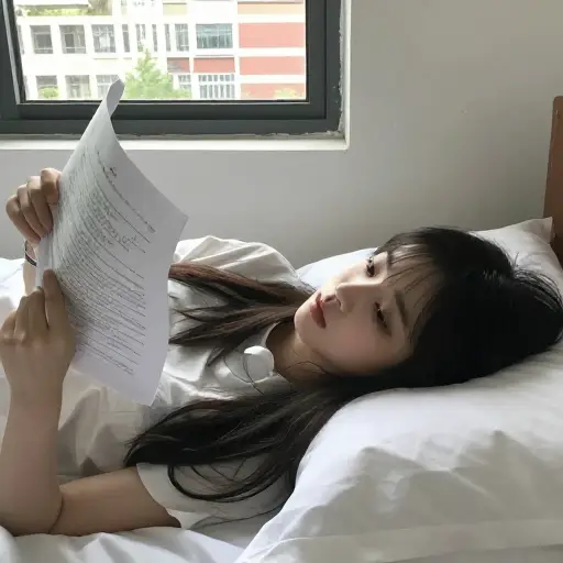 她本可以通过考试，只是她那天生病了。