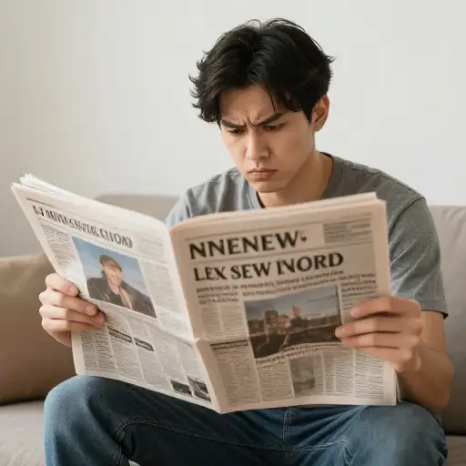 我对新闻中相互矛盾的信息感到困惑。