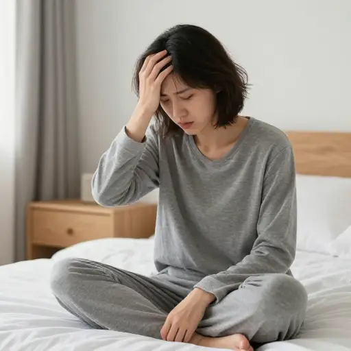 我今天不太舒服。