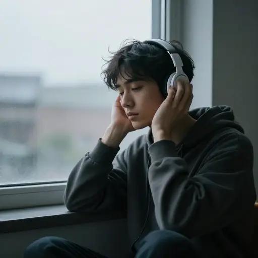 当我感到忧郁时，听音乐常常有帮助。