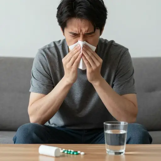 我感冒太严重，连嗅觉都丧失了。