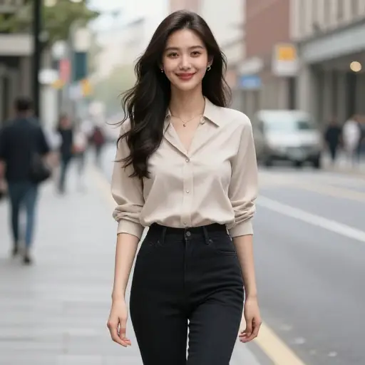 她的时尚风格总是迷人又时髦。