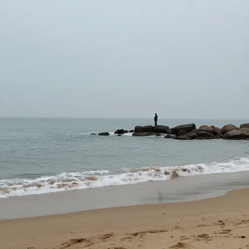 如果天气再暖和一点，我们就去海边了。