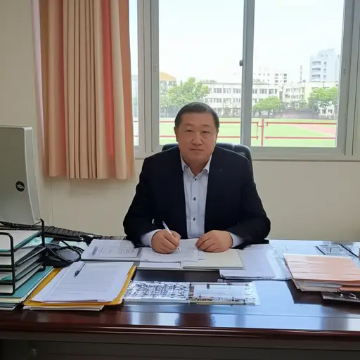 校长不在时，副校长会暂时接管他的职责。