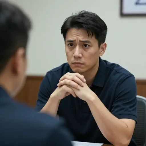 他的不在场证明只是一个编造的故事，以避免怀疑。