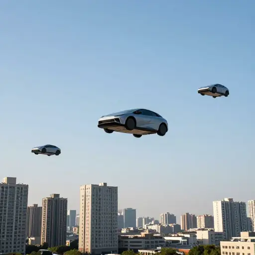 十年后我们可能会有飞行汽车。
