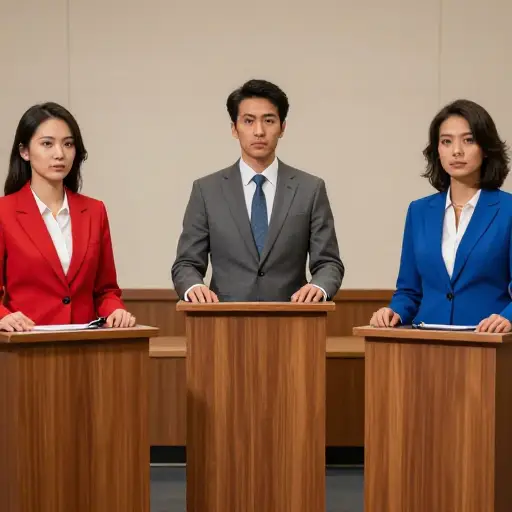 辩论显示了左派、右派和中间派之间的明显分歧。