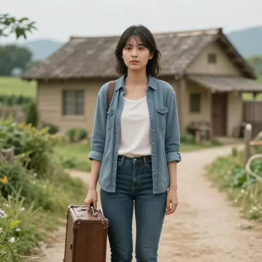 离婚后，她搬回家乡，尝试重整生活。