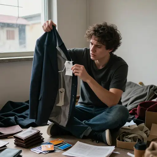我们不该花这么多钱买这件外套的。