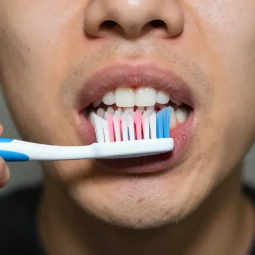牙龈出血可能是牙周病的迹象。