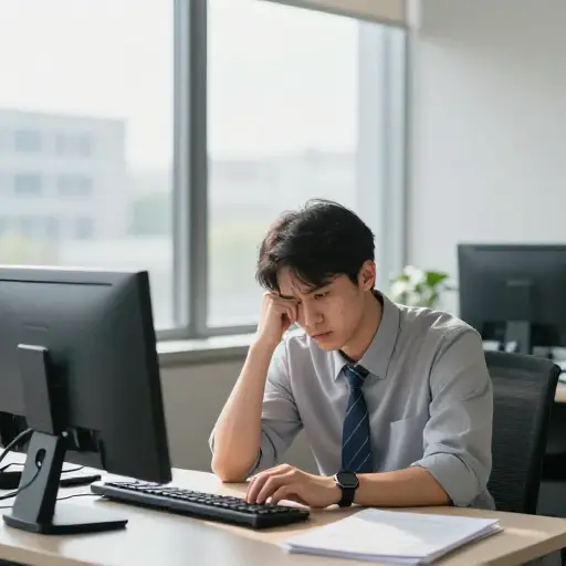 周末上班没什么乐趣。