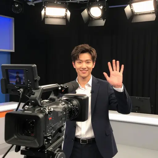 我最喜欢的是我将在电视上亮相。
