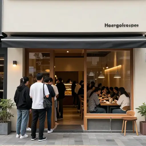 据说，这家新餐厅非常出色。