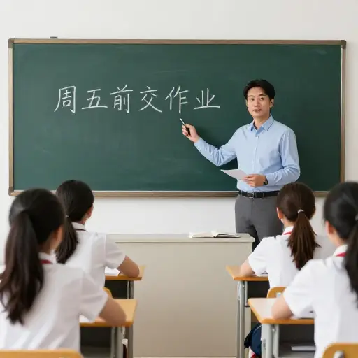 老师期望我们在周五前完成作业。