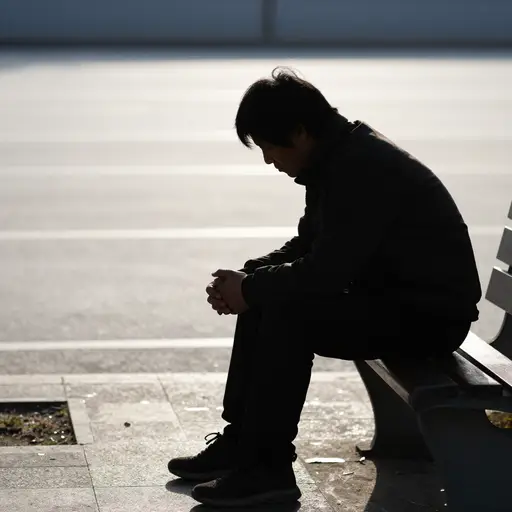 许多无家可归者精神失衡，有些人还对化学物质上瘾。