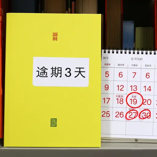 你的图书馆借书已经逾期三天了。