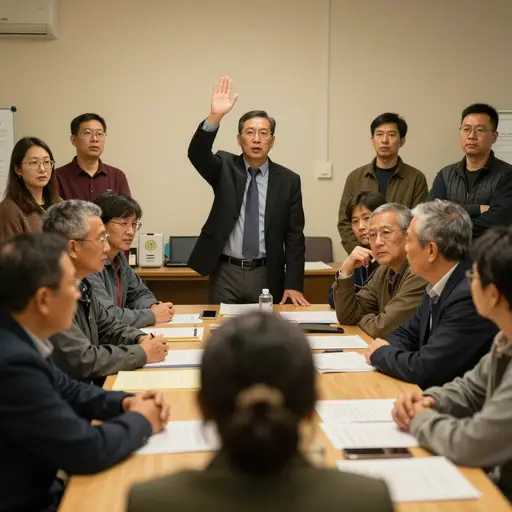 许多居民对建设计划表达了反对意见。