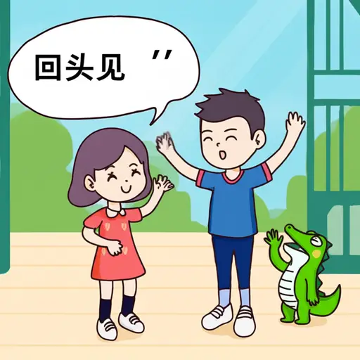 回头见，鳄鱼！