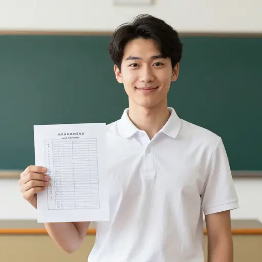 他所有科目都及格了。