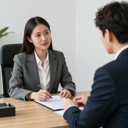 她在签署协议前咨询了一位事务律师。