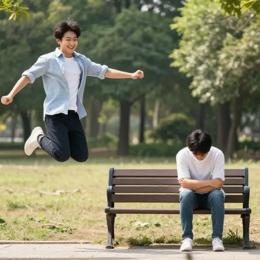你感觉开心还是难过？