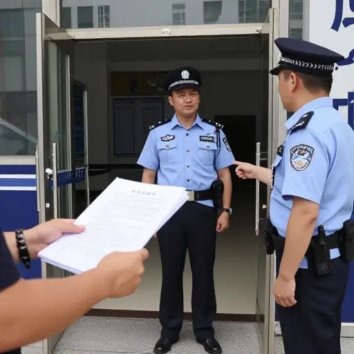 我需要把这些文件交给警察。