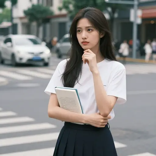 她很聪明，但也冲动且难以捉摸。