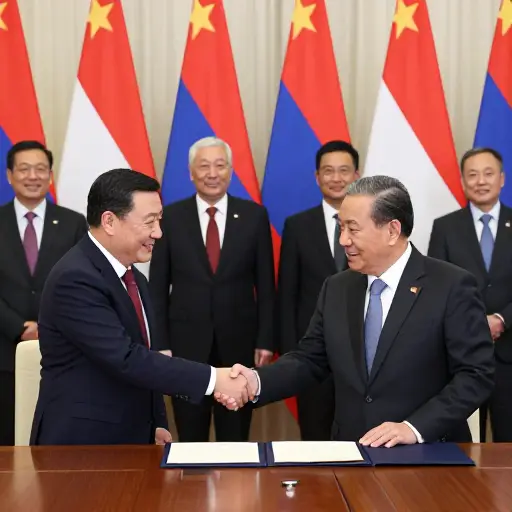 两国签署了和平协议，以结束长期的冲突。