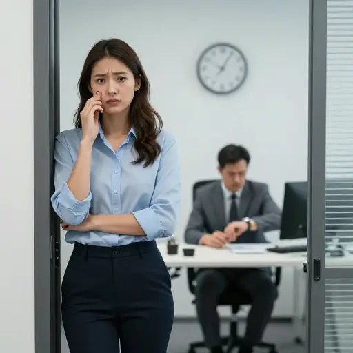 她因为错过了第一次会议，与新老板一开始就关系不好。