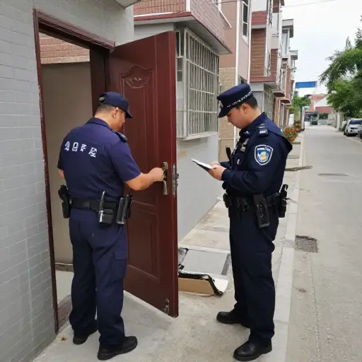 警方正在调查社区内发生的一系列盗窃案。