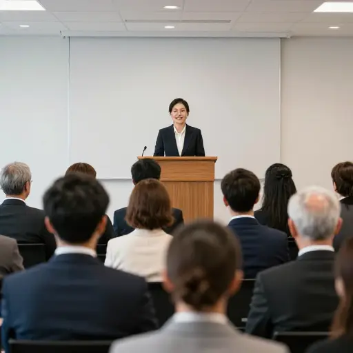 能在如此尊贵的听众面前演讲，我深感荣幸。