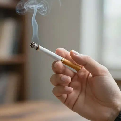 吸烟可能导致癌症。