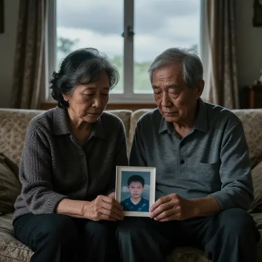 他们从未从失去儿子的痛苦中恢复过来。