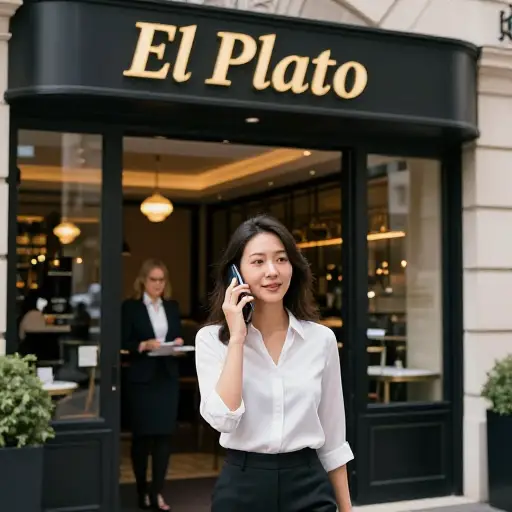 我主动联系了餐厅“El Plato”的经理苏·威尔顿。