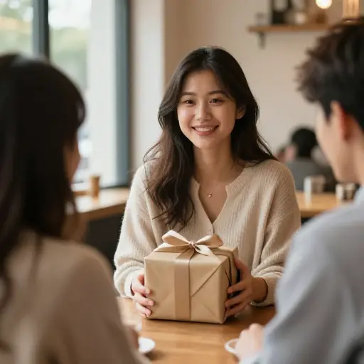 她想回报朋友在困难时期的所有支持。