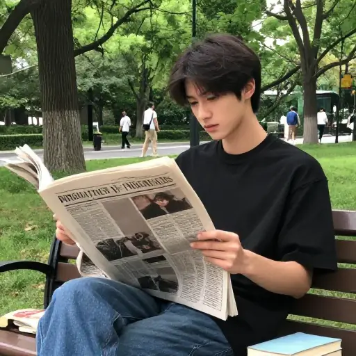 我通常更喜欢读报纸，但我不讨厌书。