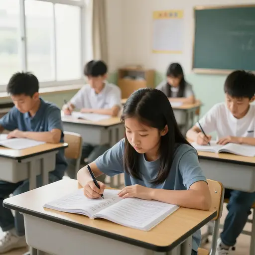 在学校里，我们被鼓励学习外语。