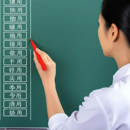 老师把错误答案从名单上划掉了。