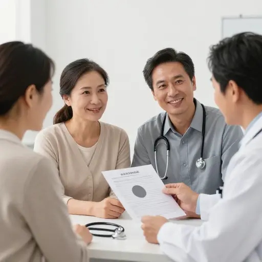 医生告诉我们这个肿块是良性的，不需要手术。